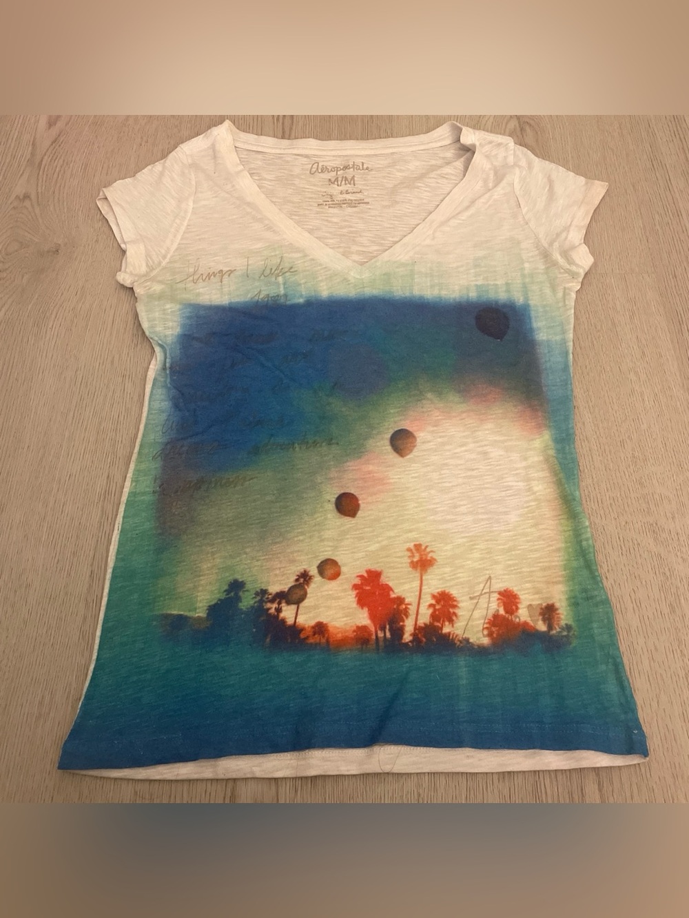 Multi color shirt size m